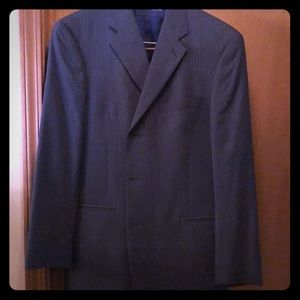 Tommy Hilfiger Blue Pin Stripe Suit